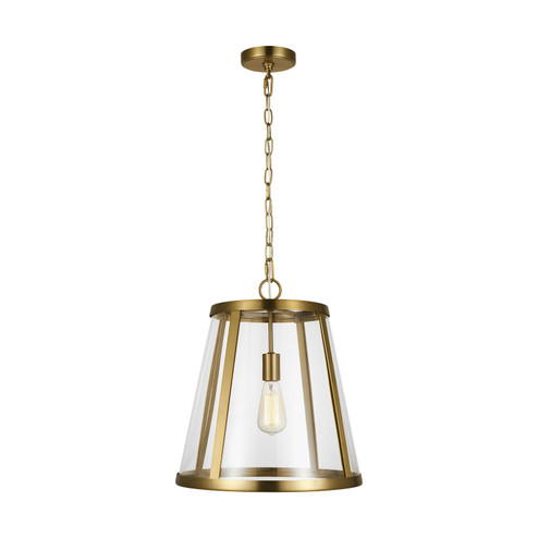 Harrow One Light Pendant in Burnished Brass (454|P1289BBS)
