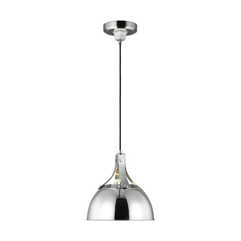 Logan One Light Pendant in Polished Nickel (454|TP1051PN)