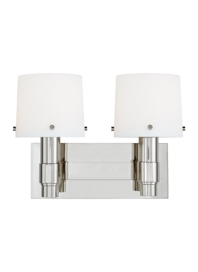 Palma Two Light Vanity in Polished Nickel (454|TV1082PN)