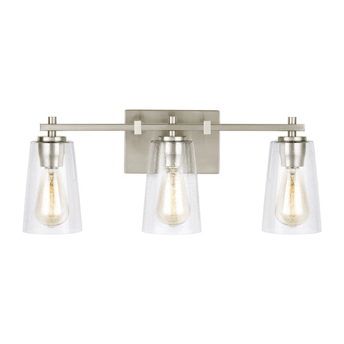 Mercer Three Light Vanity in Satin Nickel (454|VS24303SN)