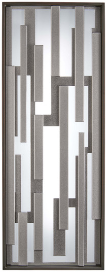 Bars LED Pocket in Bronze With Silver (42|P1272-650-L)