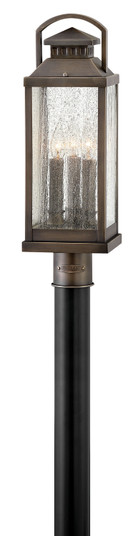 Revere LED Post Top or Pier Mount Lantern in Blackened Brass (13|1181BLB)
