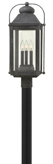 Anchorage LED Post Top/ Pier Mount in Aged Zinc (13|1851DZ-LL)