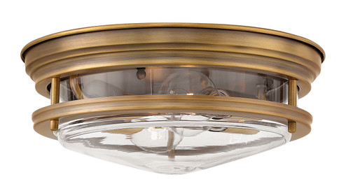 Hadley LED Flush Mount in Brushed Bronze (13|3302BR-CL)