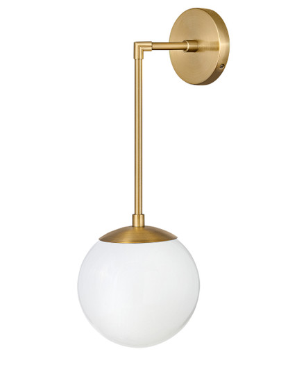 Warby LED Wall Sconce in Heritage Brass (13|3742HB-WH)