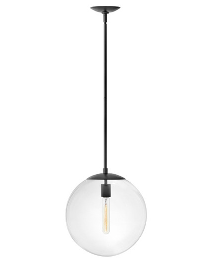 Warby LED Pendant in Black (13|3744BK)