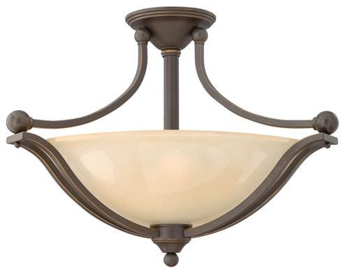 Bolla LED Semi-Flush Mount in Olde Bronze (13|4669OB)