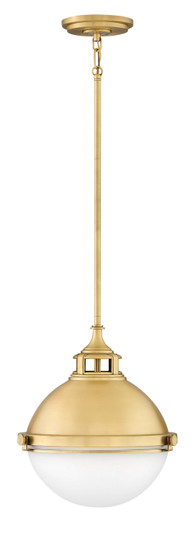 Fletcher LED Pendant in Satin Brass (13|4834SA)
