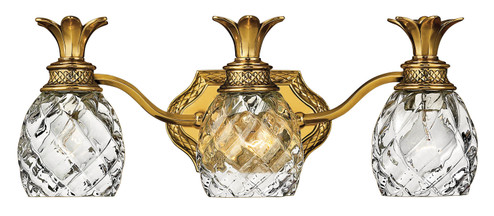 Plantation LED Vanity in Burnished Brass (13|5313BB)