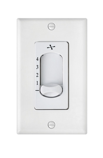 wall Control 4 Spd Slide Wall Contol in White (13|980011FWH)