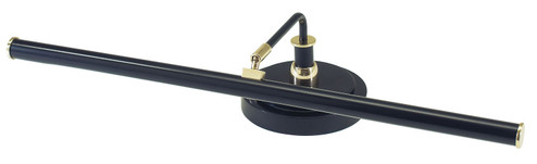 Piano/Desk LED Piano Lamp in Black & Brass (30|PLED101-617)