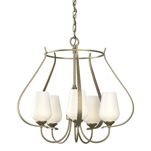 Flora Flora 5 Arm Chandelier in Soft Gold (39|103045-SKT-84-GG0303)