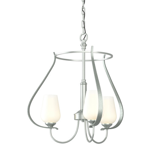 Flora Three Light Chandelier in Vintage Platinum (39|103047-SKT-82-GG0303)