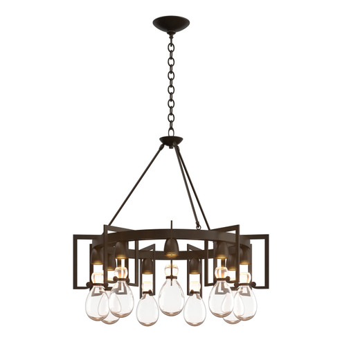 Apothecary Nine Light Chandelier in Bronze (39|104360-SKT-05-ZM0572)