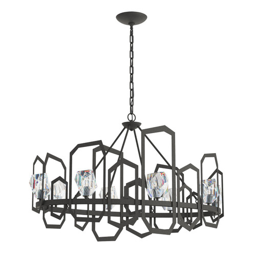 Gatsby Eight Light Chandelier in Natural Iron (39|105020-SKT-20-CR)