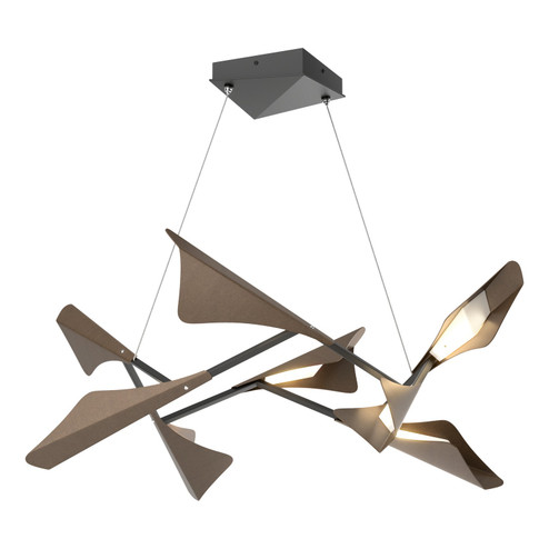 Plume LED Pendant in Black (39|135007-LED-STND-10-05)