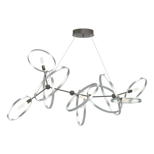 Celesse Six Light Pendant in Dark Smoke (39|138920-SKT-STND-07-82)