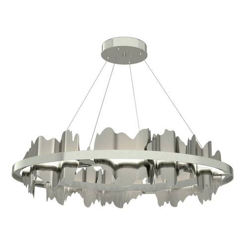 Hildene Hildene Circular LED Pendant in Sterling (39|139653-LED-STND-85-85)