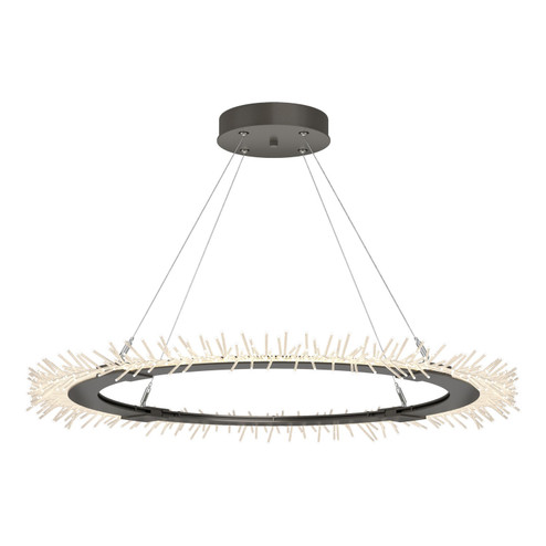 Anemone Anemone Circular LED Pendant in Dark Smoke (39|139772-LED-STND-07)