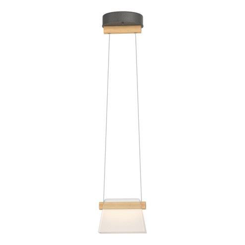 Cowbell LED Mini Pendant in Natural Iron (39|151060-LED-STND-20-WD-YE0560)