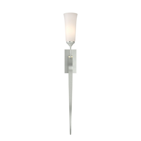 Sweeping Taper One Light Wall Sconce in Vintage Platinum (39|204529-SKT-82-GG0350)