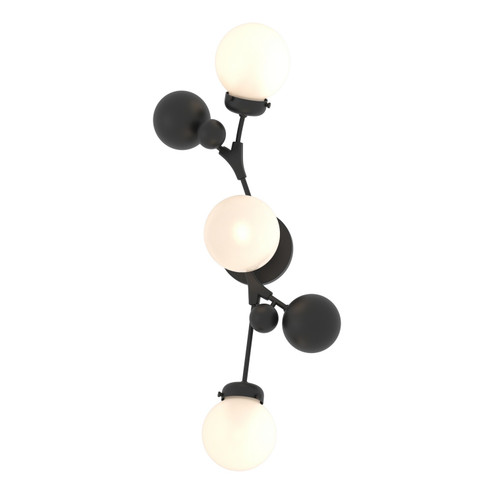 Sprig Three Light Wall Sconce in Black (39|206050-SKT-10-GG0629)