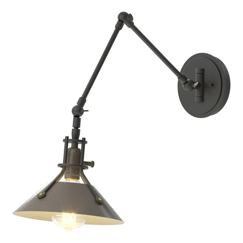 Henry One Light Wall Sconce in Black (39|209320-SKT-10-07)
