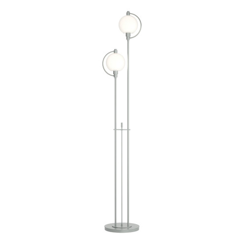 Pluto Two Light Floor Lamp in Vintage Platinum (39|242210-SKT-82-GG0436)