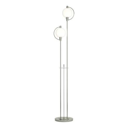 Pluto Two Light Floor Lamp in Sterling (39|242210-SKT-85-GG0436)