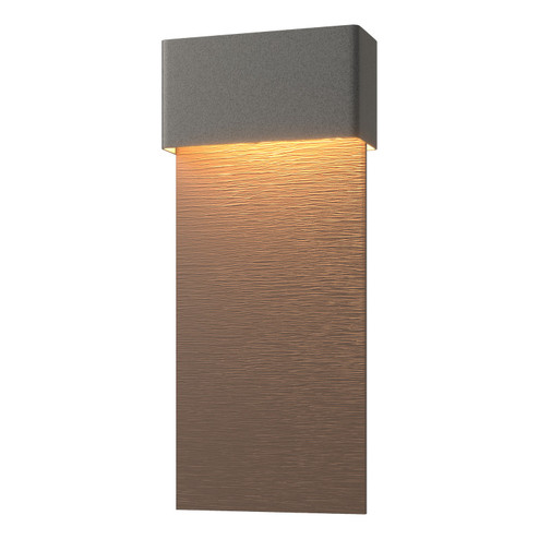 Stratum Stratum Large Dark Sky Friendly LED Outdoor Sconce in Coastal Natural Iron (39|302632-LED-20-75)