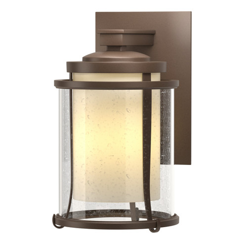 Meridian One Light Outdoor Wall Sconce in Coastal Bronze (39|305605-SKT-75-ZS0296)