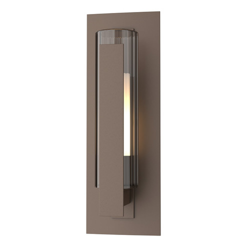 Vertical Bar Vertical Bar Fluted Glass Small Outdoor Sconce in Coastal Bronze (39|307281-SKT-75-ZU0660)