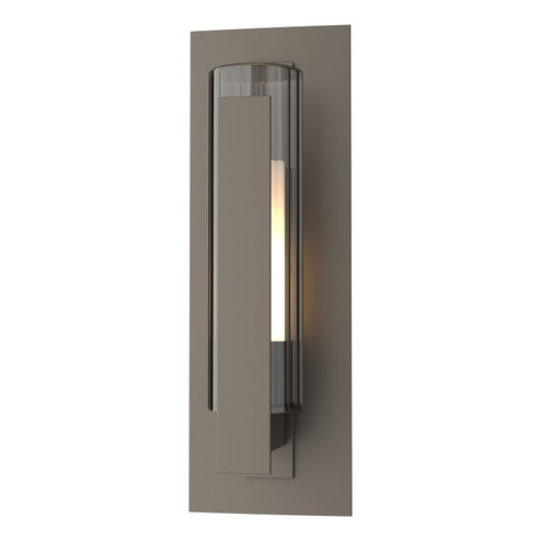 Vertical Bar One Light Outdoor Wall Sconce in Coastal Dark Smoke (39|307281-SKT-77-ZU0660)