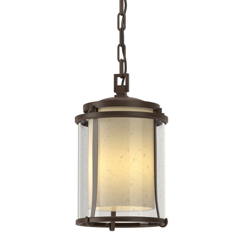 Meridian One Light Outdoor Ceiling Fixture in Coastal Bronze (39|365610-SKT-75-ZS0297)