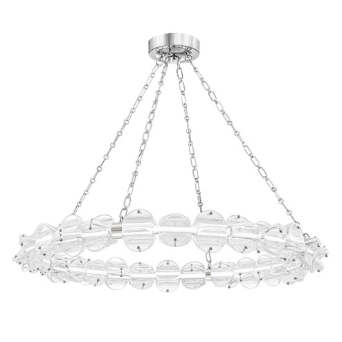 Lindley LED Chandelier in Polished Nickel (70|1938-PN)