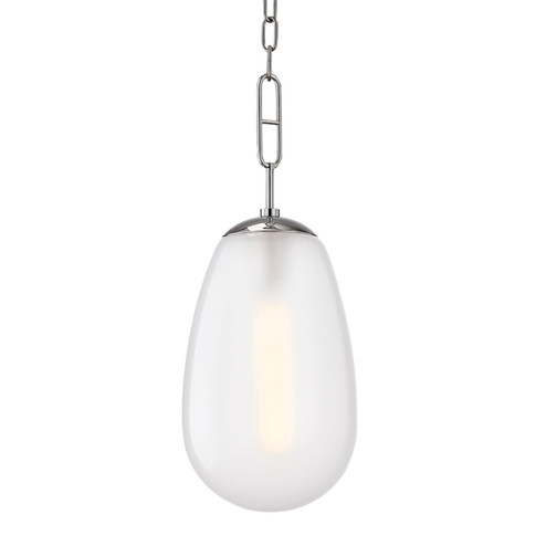 Bruckner One Light Pendant in Polished Nickel (70|2109-PN)