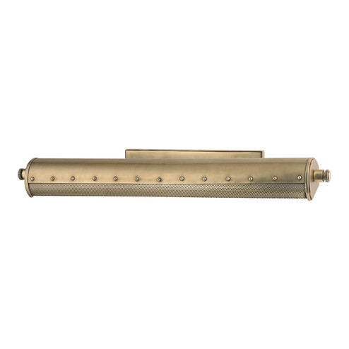 Gaines Three Light Picture Light in Aged Brass (70|2126-AGB)