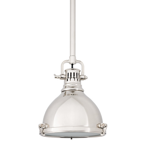 Pelham One Light Pendant in Polished Nickel (70|2210-PN)