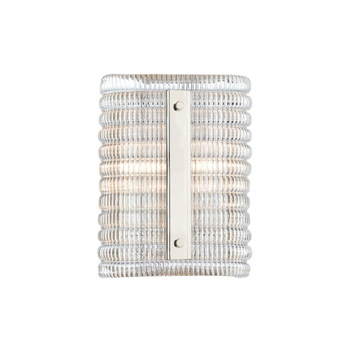 Athens Two Light Wall Sconce in Polished Nickel (70|2852-PN)