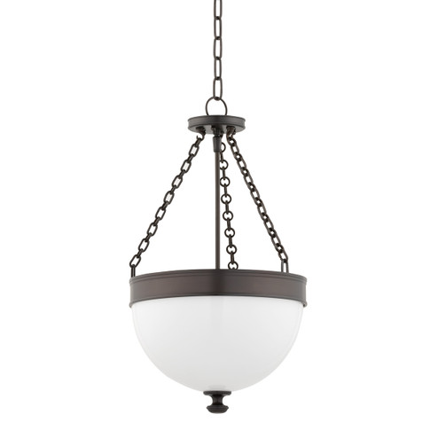 Barrington Three Light Pendant in Historic Bronze (70|324-HB)