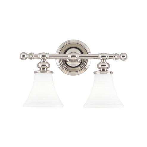 Weston Two Light Bath Bracket in Polished Nickel (70|4502-PN)