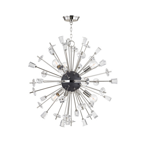 Liberty Six Light Chandelier in Polished Nickel (70|5032-PN)