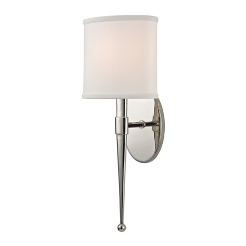 Madison One Light Wall Sconce in Polished Nickel (70|6120-PN)