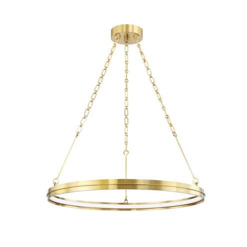 Rosendale LED Chandelier in Aged Brass (70|7128-AGB)