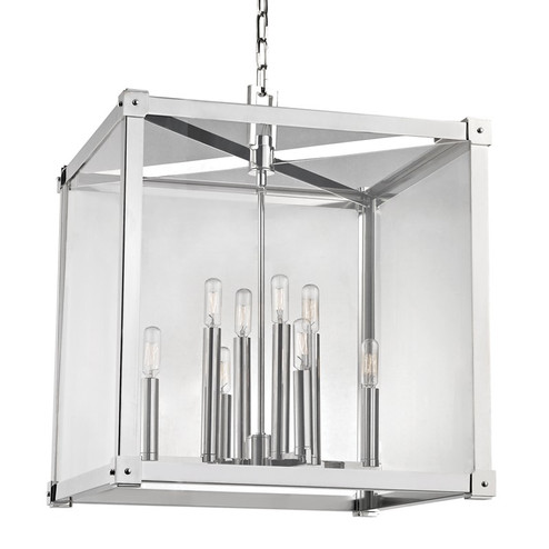 Forsyth Eight Light Lantern in Polished Nickel (70|8620-PN)