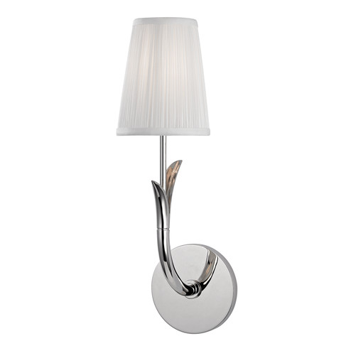 Deering One Light Wall Sconce in Polished Nickel (70|9401-PN)