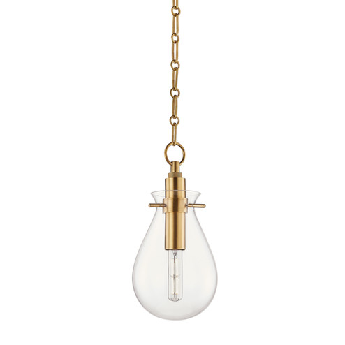 Ivy LED Pendant in Aged Brass (70|BKO101-AGB)