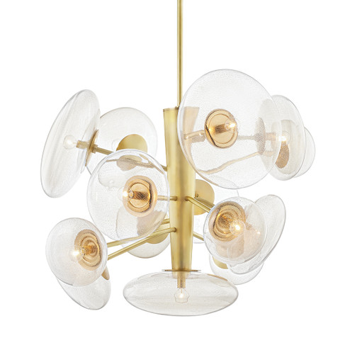 Opera 14 Light Chandelier in Aged Brass (70|KBS1471814-AGB)