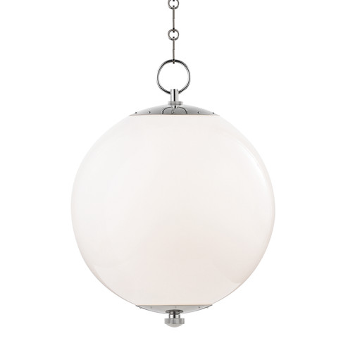 Sphere No.1 One Light Pendant in Polished Nickel (70|MDS701-PN)