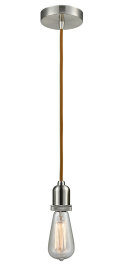 Whitney One Light Mini Pendant in Satin Nickel (405|100SN-10CR-0SN)
